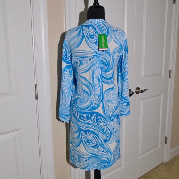 LILLY PULITZER NWT Sarasota Pintuck Tunic Dress - Picture 8 of 8